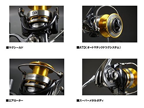 DAIWA - ダイワ エクセラー 2500 2017 Amazon | ダイワ(DAIWA) スピニングリール エクセラー LT 2500
